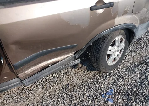 2002 Honda Cr-V Ex из США, поврежденный, VIN JHLRD78852C017041